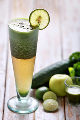 power juice with ingredients