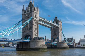 Fototapeta na wymiar London - Tower Bridge and River Thames