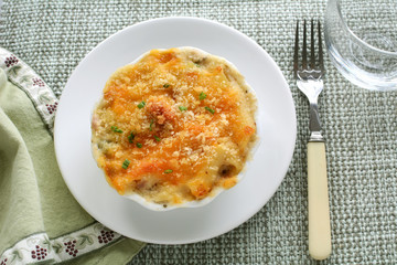 Gluten free tuna penne casserole