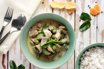 thai green curry