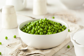 Organic Steamed Fresh Green Peas