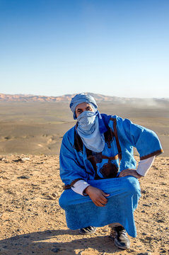 Tuareg, Sahara desert, Morocco