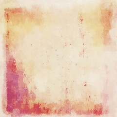 Abstract grunge wall background with color brush strokes