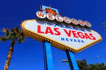 Welcome to Fabulous Las Vegas sign, Nevada © donyanedomam