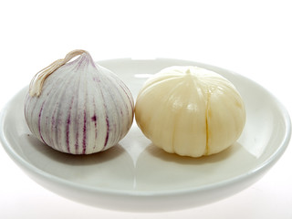 Obraz premium single clove garlic