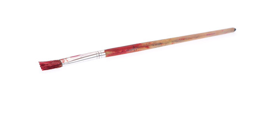 Paintbrush isolated on white