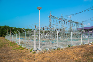 Power station for making electric energy