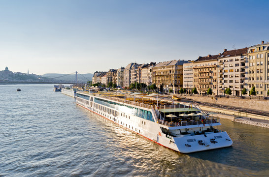 Cruise ship in Hungary