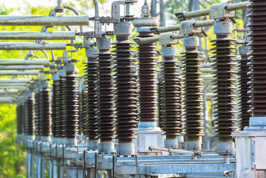 Power station for making electric energy