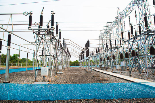 Power station for making electric energy