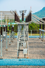 Fototapeta premium Power station for making electric energy