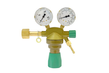 manometer isolated on white background