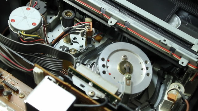 VHS Recorder Tape Sequence