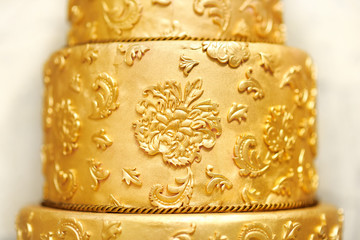 Delicious wedding cake