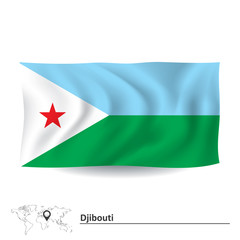 Flag of Djibouti
