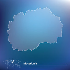 Map of Macedonia
