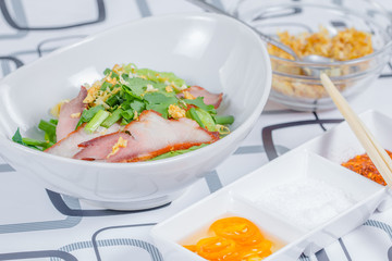 Red Pork Noodle Soup