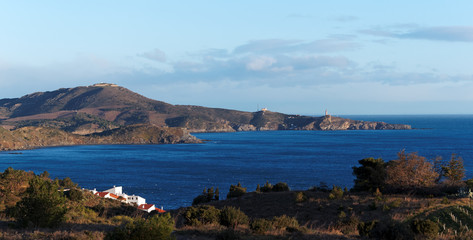 Fototapeta premium Côte vermeille, pays catalan