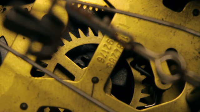 Ticking Clock Gears