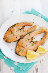 red fish with spices
