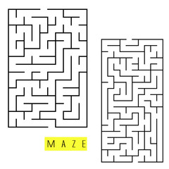 square labyrinth set