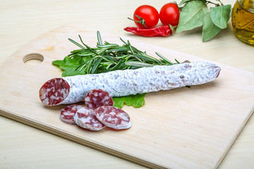 Spanish sausage - fuet