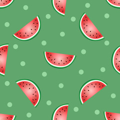 watermelon seamless pattern
