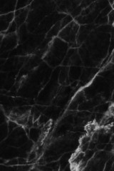 Abstract black marble patterned texture background for design.