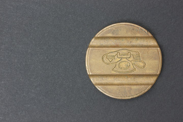 Old telephone token Italian