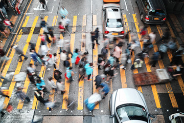 Rush Hour in Hong Kong