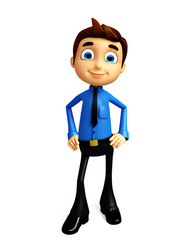 Businessman with standing pose