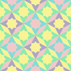 abstract retro geometric pattern for design