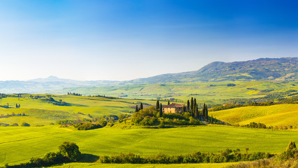 Tuscany at spring