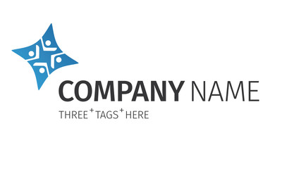 Blue Logo Company Business