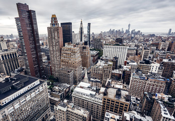 City buildings in New York