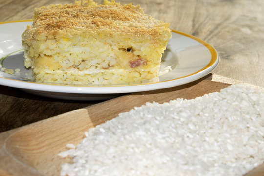rice timbale