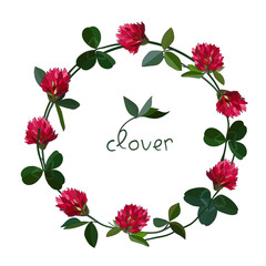 Fototapeta premium Vector floral card