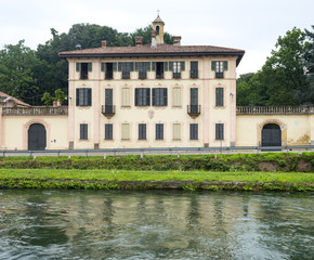 Fototapeta na wymiar Cassinetta di Lugagnano (Milan)