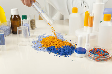 plastic granules