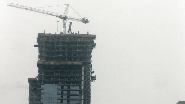High-rise condo construction