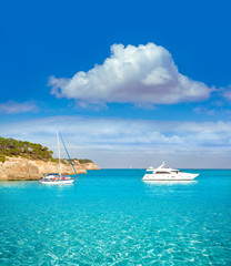 Obraz premium Majorca sAmarador beach Amarador in Mondrago