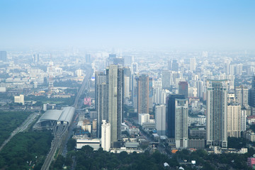 Bangkok cityscape,Thailand