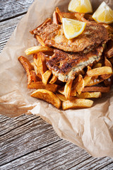Fish and Chips.