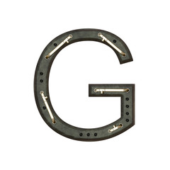 Alphabet technically, Letter G