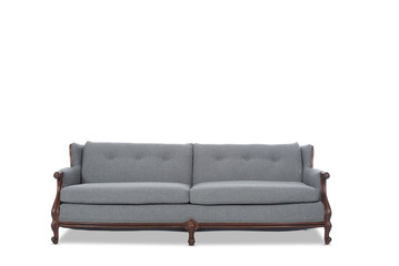 Vintage Gray Couch