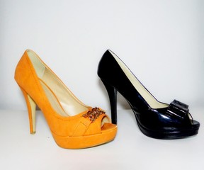 duo orange et noir