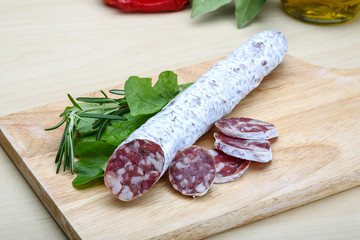 Spanish sausage - fuet