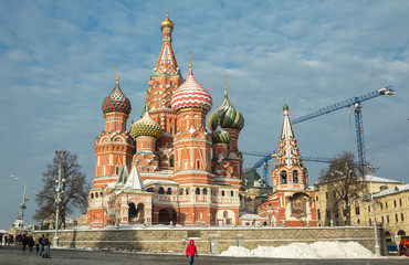 Храм Василия Блаженного на Красной площади. Москва