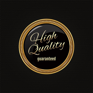 Golden label premium quality
