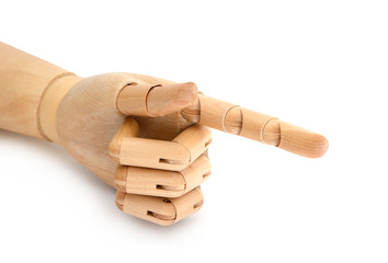 Gliederhand Zeigefinger